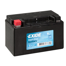 12V/9Ah+D EXIDE AGM AUXILIARY (120A)
