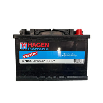 12V/78Ah+D HAGEN STARTER(680A)