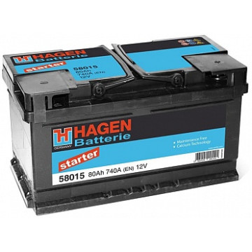 12V/80Ah+D HAGEN STARTER(640A) L04